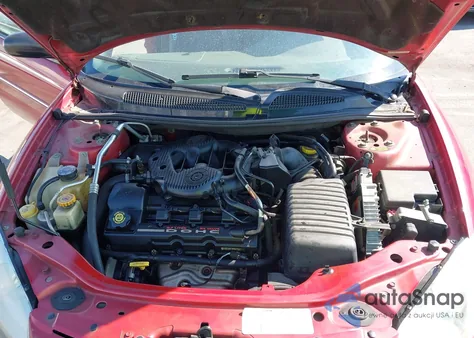 2002 Chrysler Sebring Lxi from USA, damaged, VIN 1C3EL55RX2N209192